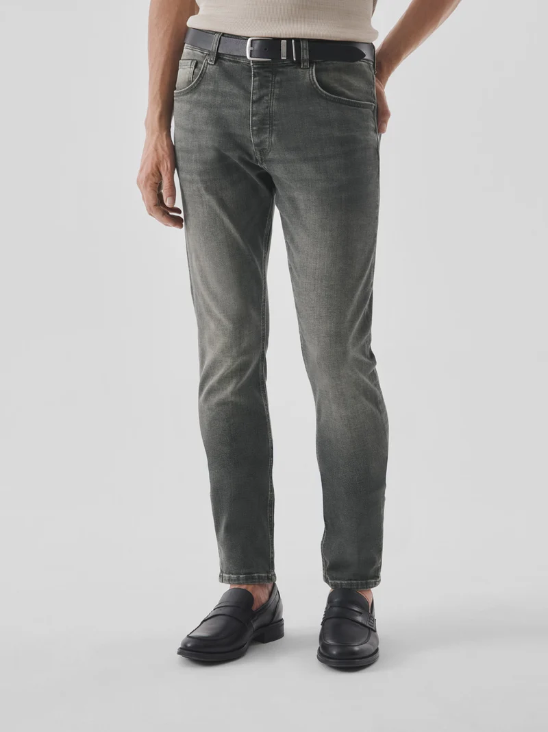 Jean couleur slim stretch