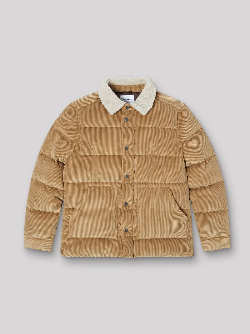 Blouson col sherpa