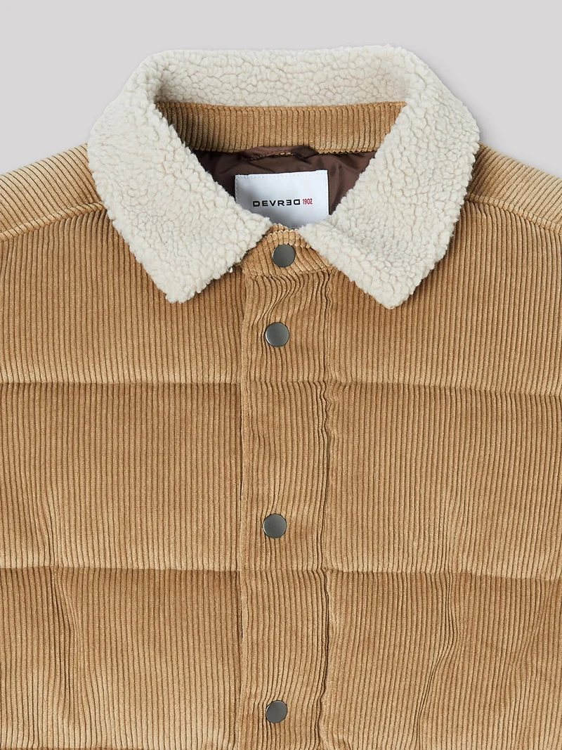 Blouson col sherpa