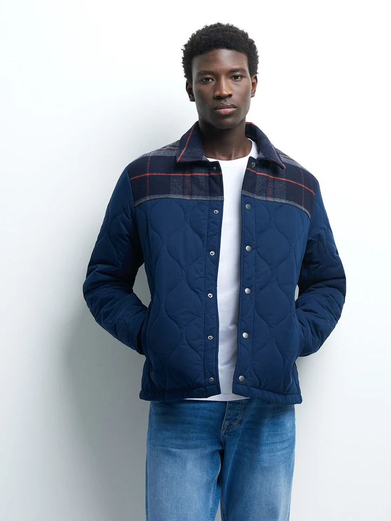 Blouson col chemise