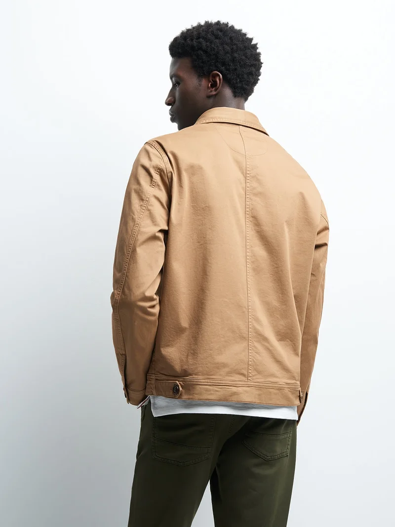 Blouson col chemise