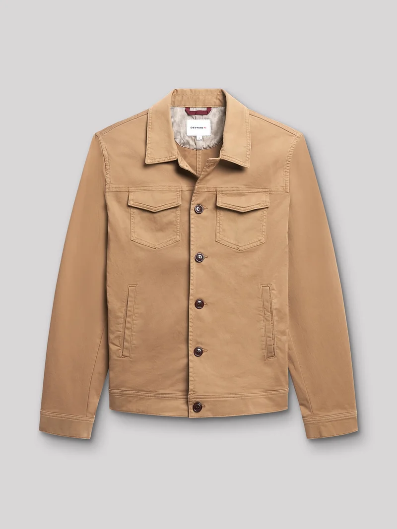 Blouson col chemise