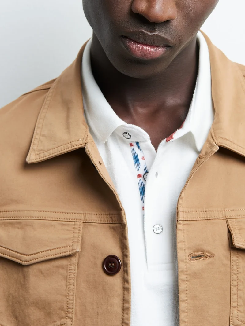 Blouson col chemise