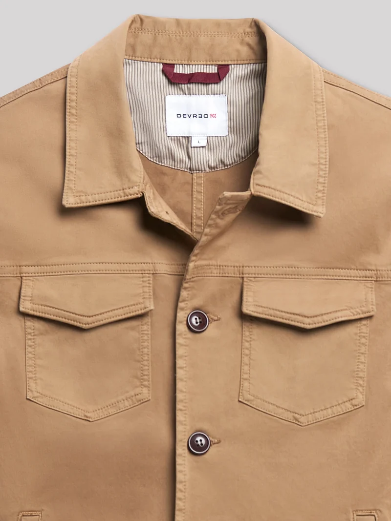 Blouson col chemise