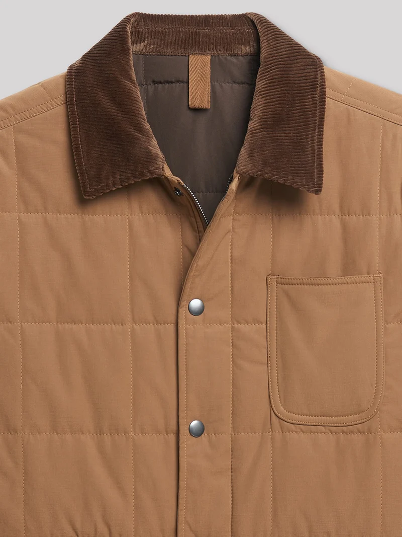 Blouson col chemise