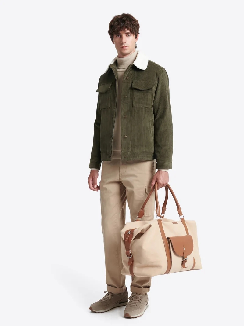 Blouson en velours côtelé 100% coton