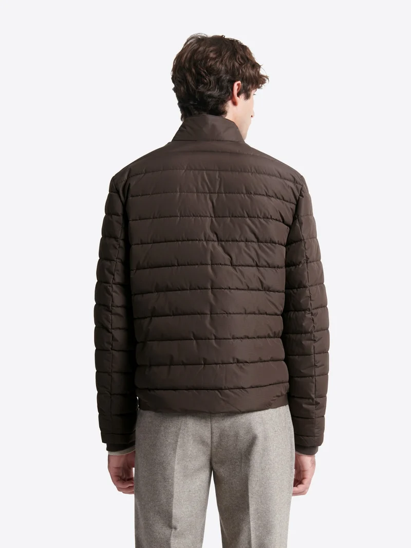 Blouson matelassé à col montant
