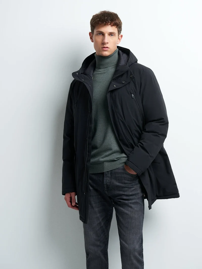 Parka déperlante à capuche