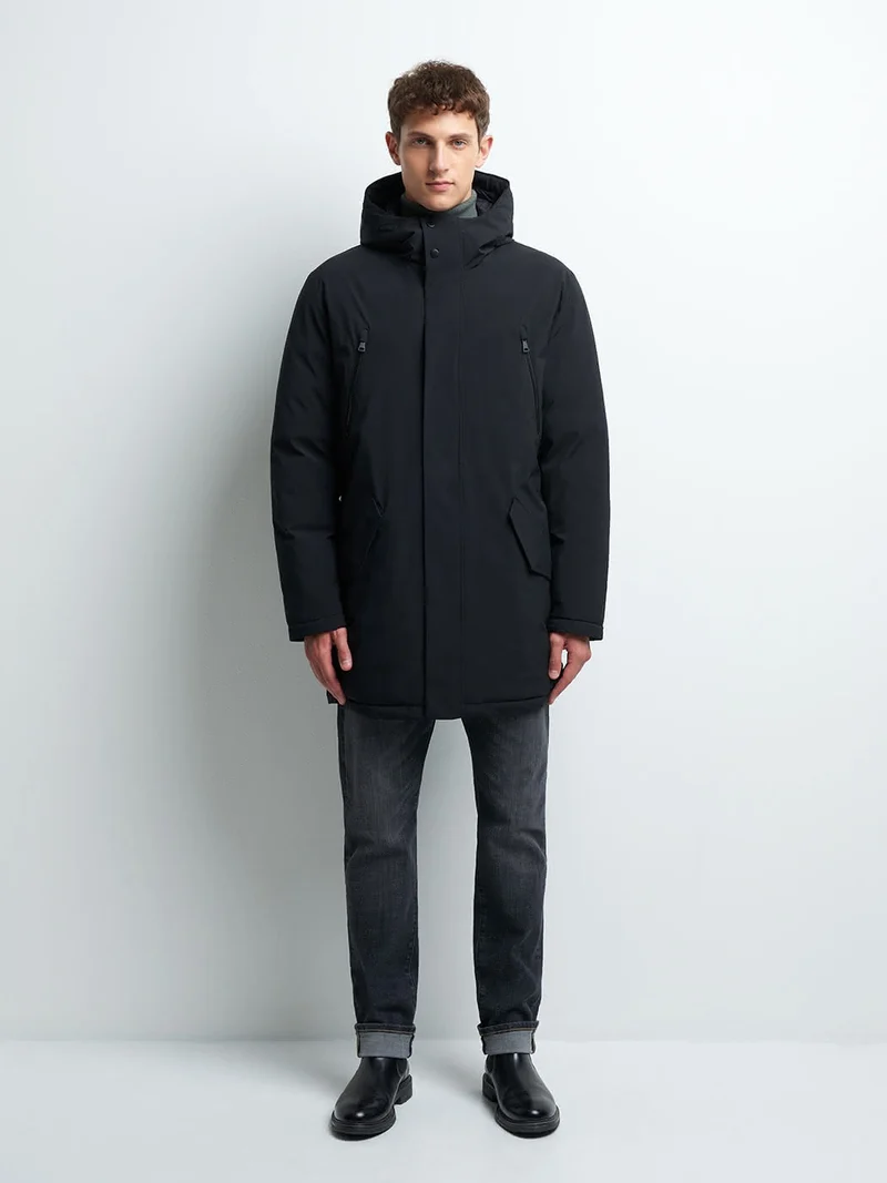 Parka déperlante à capuche