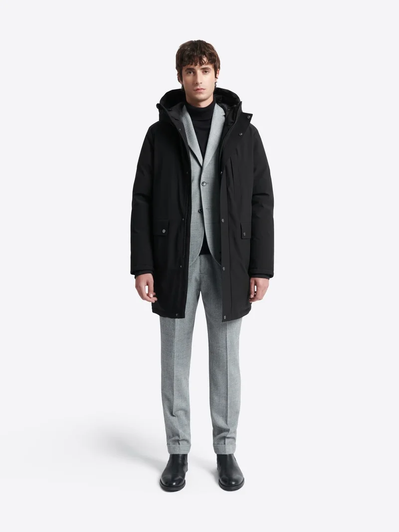 Parka à capuche