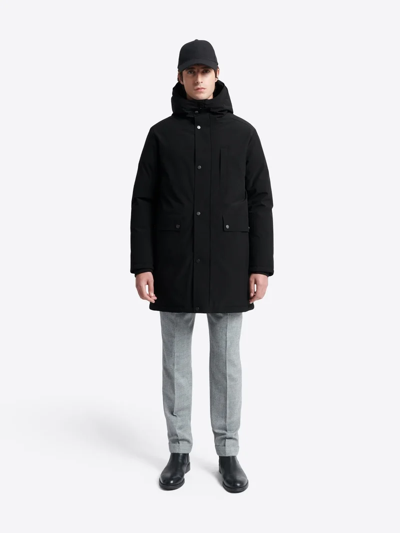 Parka à capuche