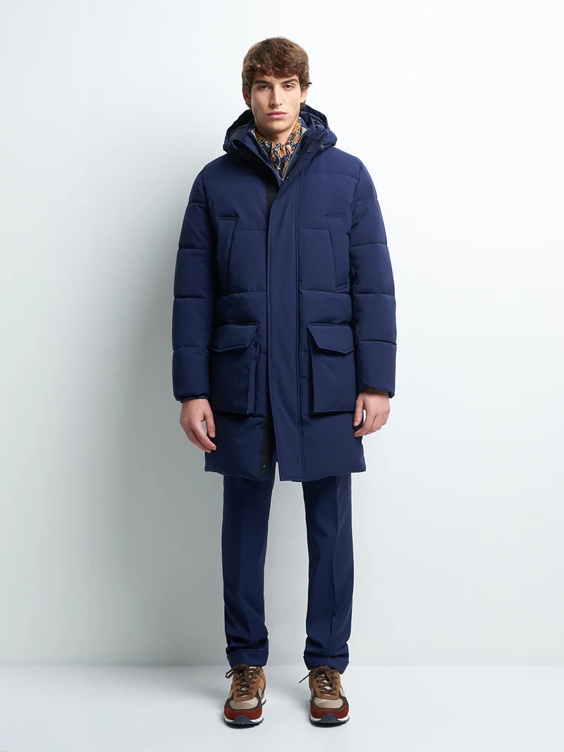 Parka déperlante à capuche