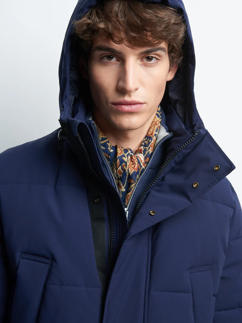 Parka déperlante à capuche