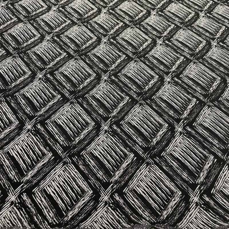 Tissu Jacquard, Coton - Métallisé, Bushwick