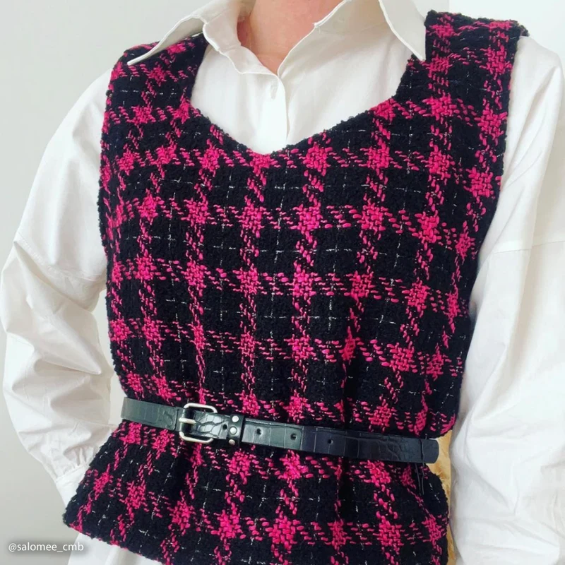 Tissu Tweed, Coton Viscose - Métallisé, Moderno