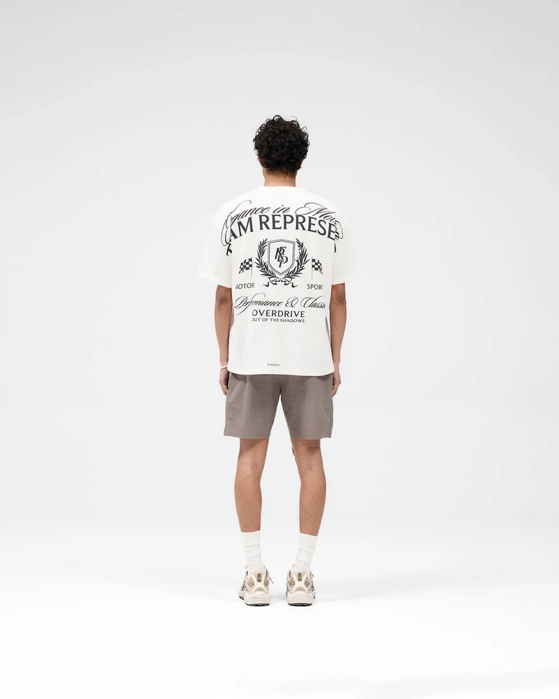 Crest T-Shirt - Flat White