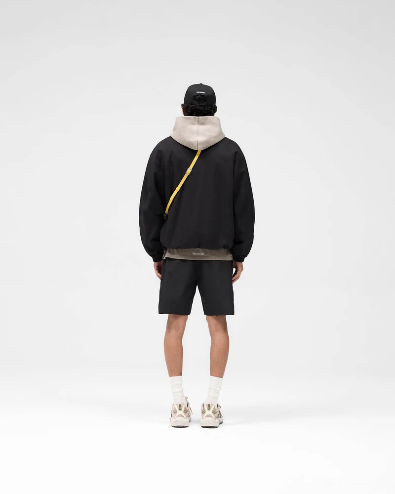 Quarter Zip Jacket - Black