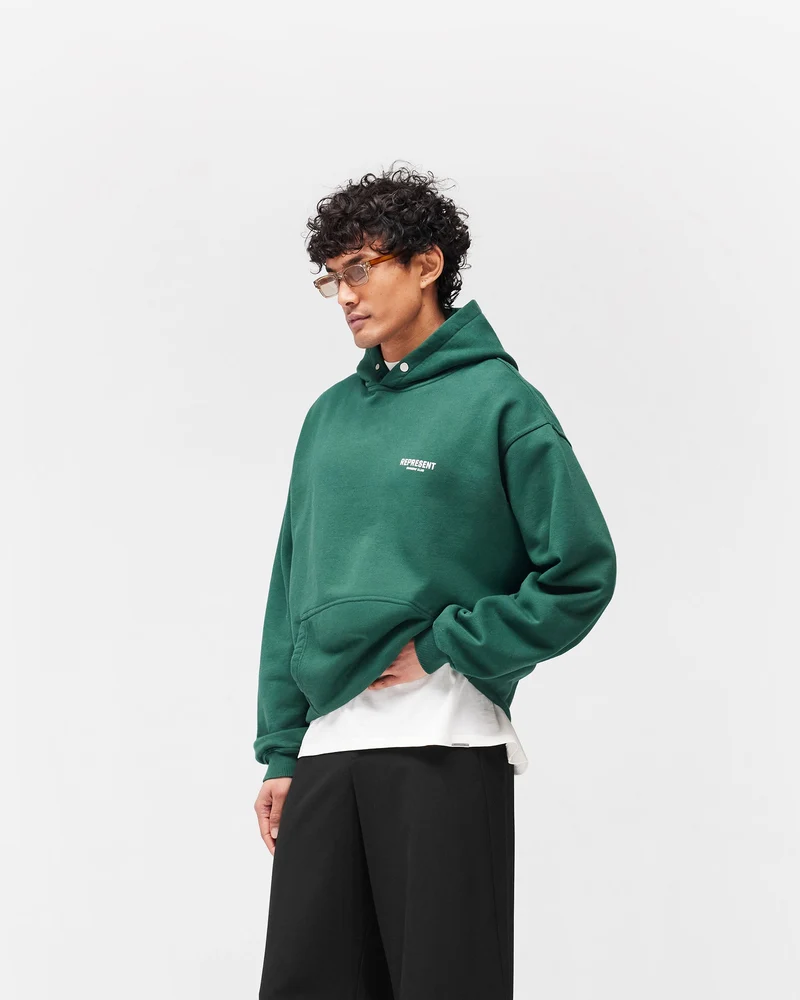 Represent Owners Club Hoodie - Racing Green