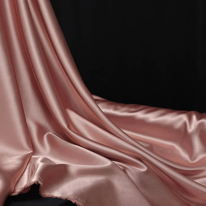 Tissu satin extensible haut de gamme