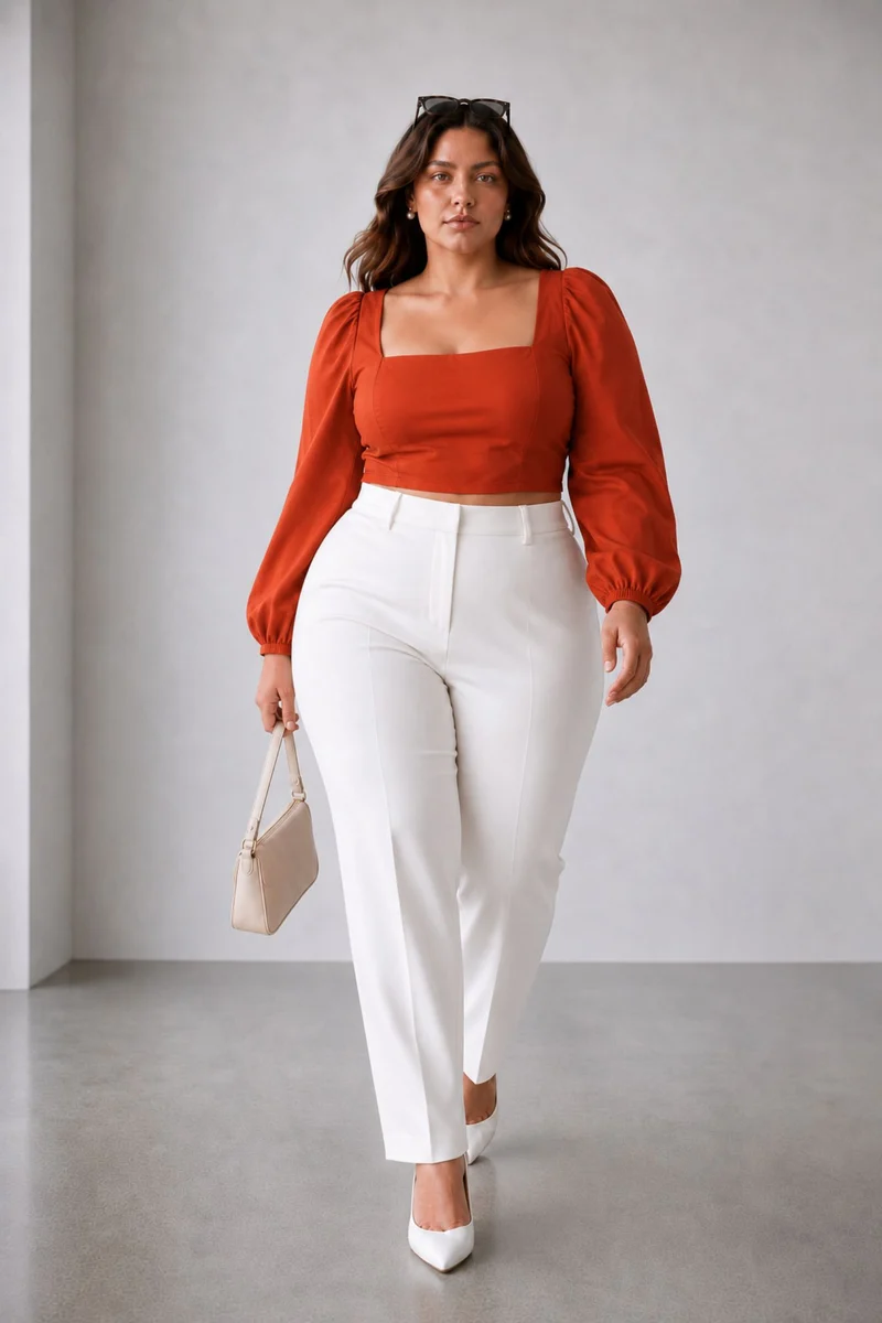 Sorina Top|100% Viscose Square Neck Crop Top