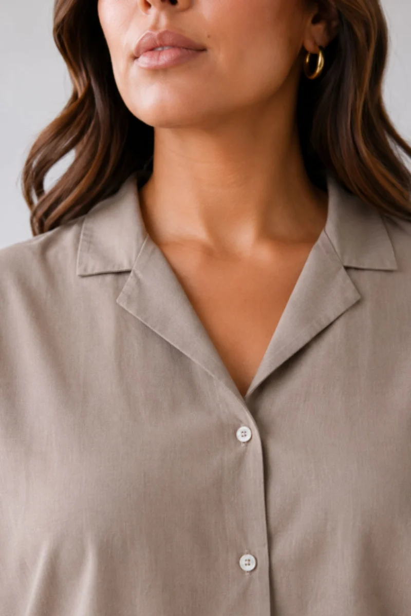 Evora Shirt|100% Cotton Relaxed Fit Shirt