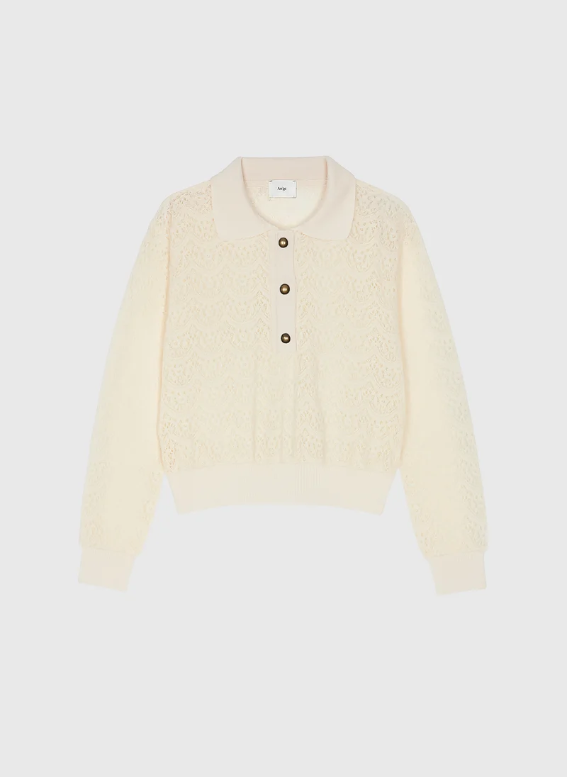 POLO ALOUNI ecru