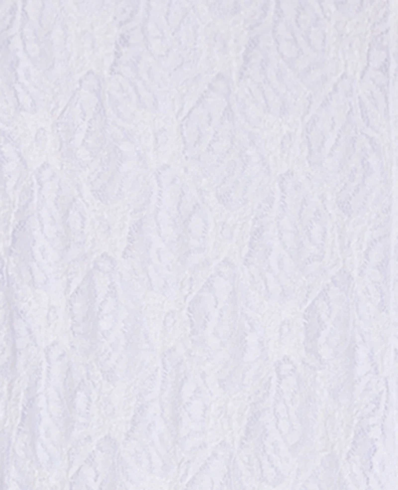 Pantalon flare en dentelle
