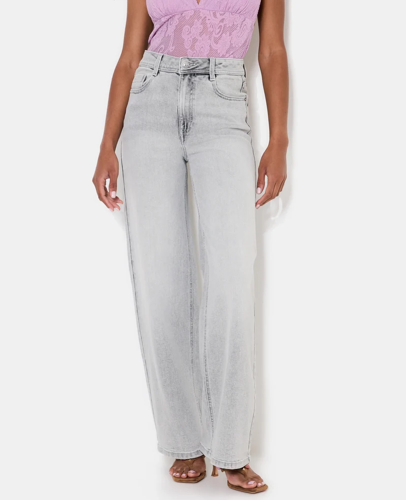 J71-1 / Jean wide taille haute