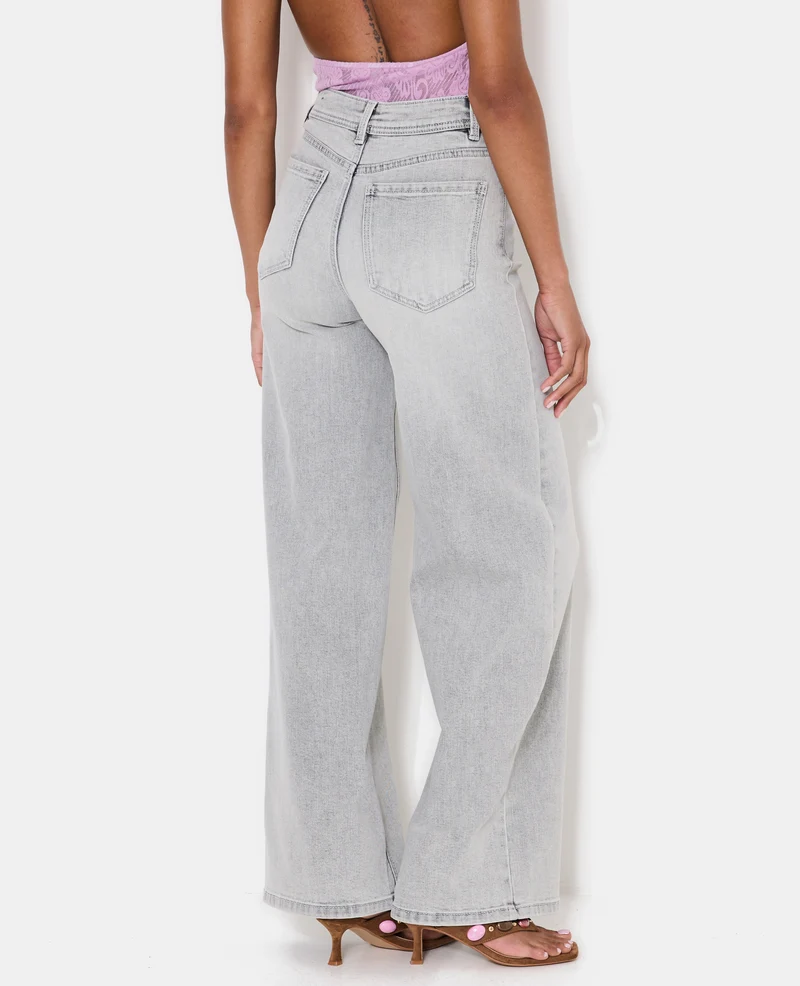 J71-1 / Jean wide taille haute