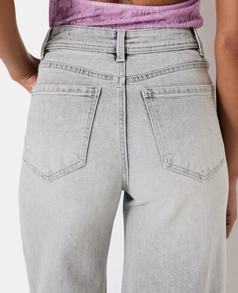 J71-1 / Jean wide taille haute