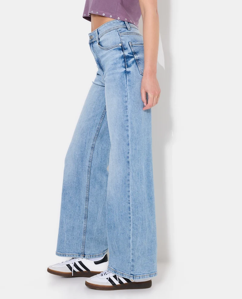 J71-1 / Jean wide taille haute