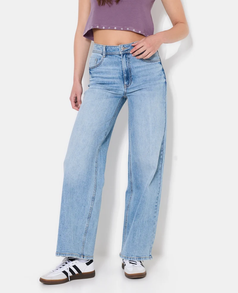 J71-1 / Jean wide taille haute