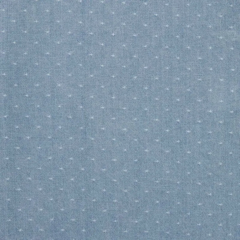 Chemise manches longues denim en coton