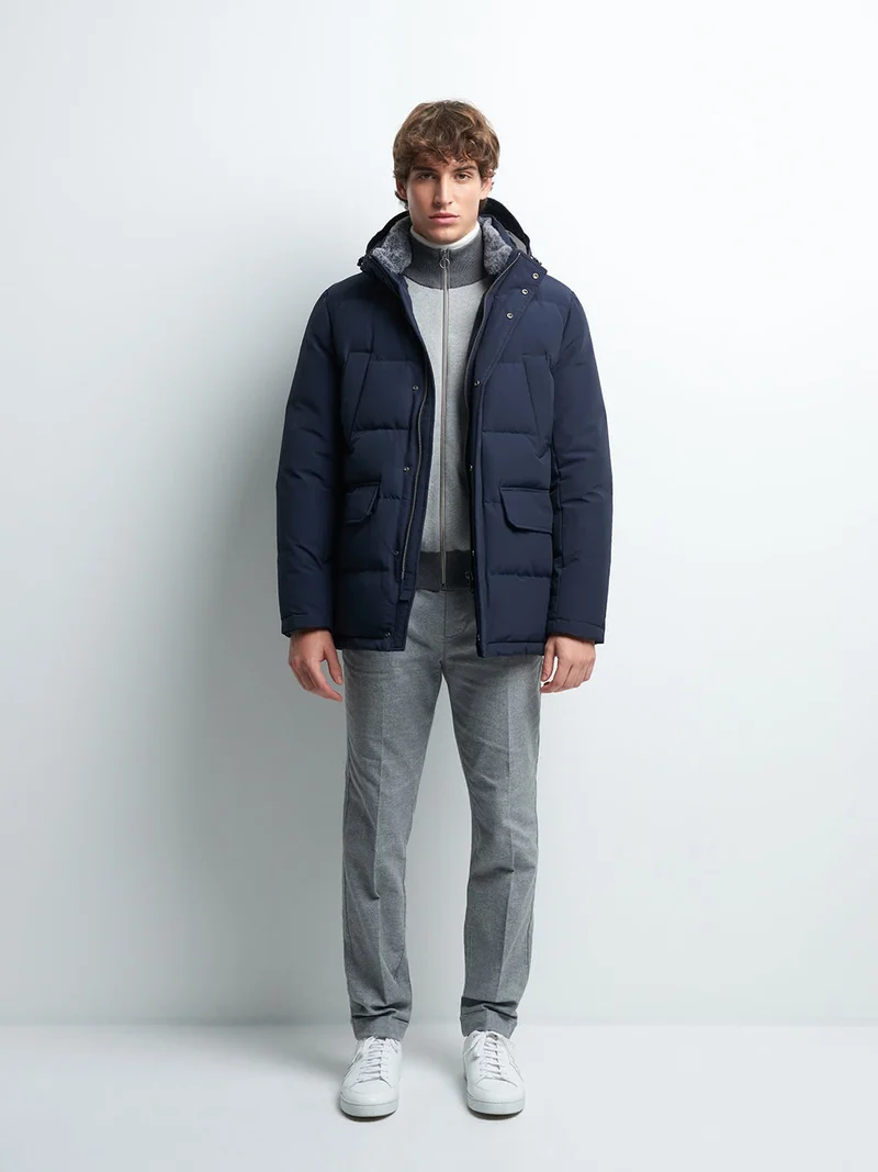 Parka déperlante à capuche