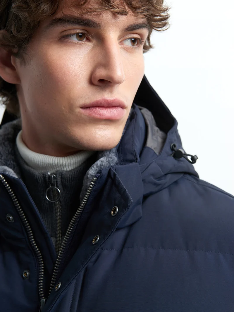 Parka déperlante à capuche