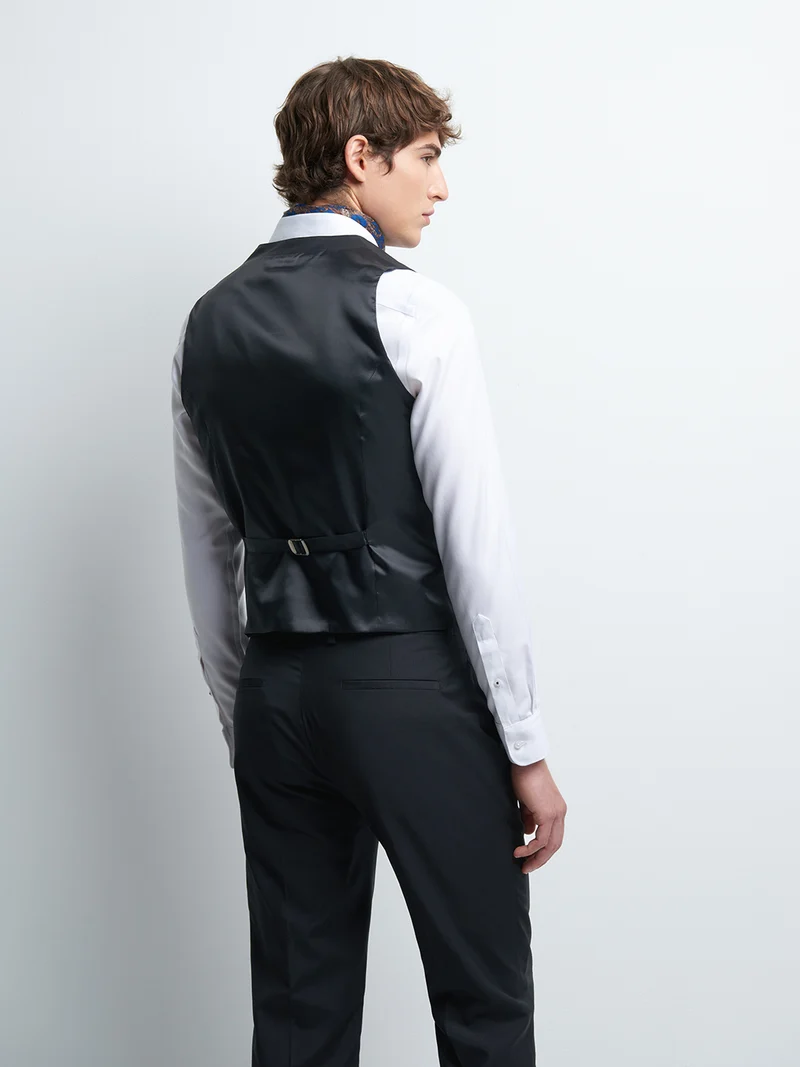 Gilet coordonnable en laine