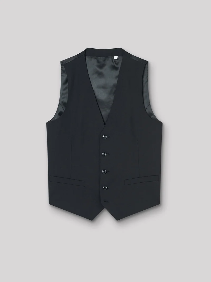 Gilet coordonnable en laine