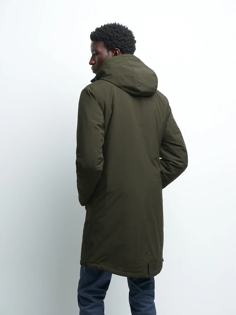 Parka déperlante à capuche