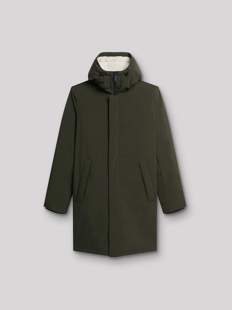 Parka déperlante à capuche