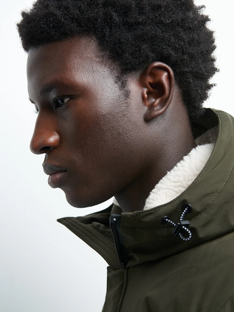 Parka déperlante à capuche