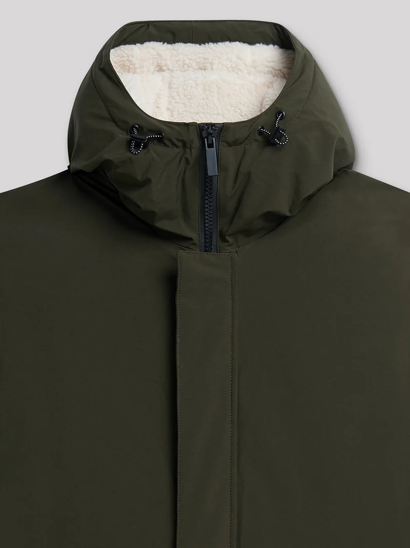 Parka déperlante à capuche