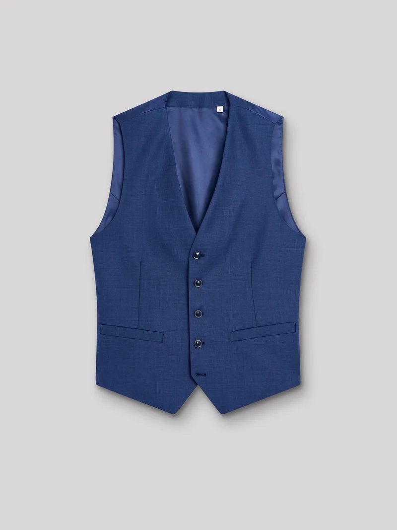Gilet de costume bistretch 100% laine