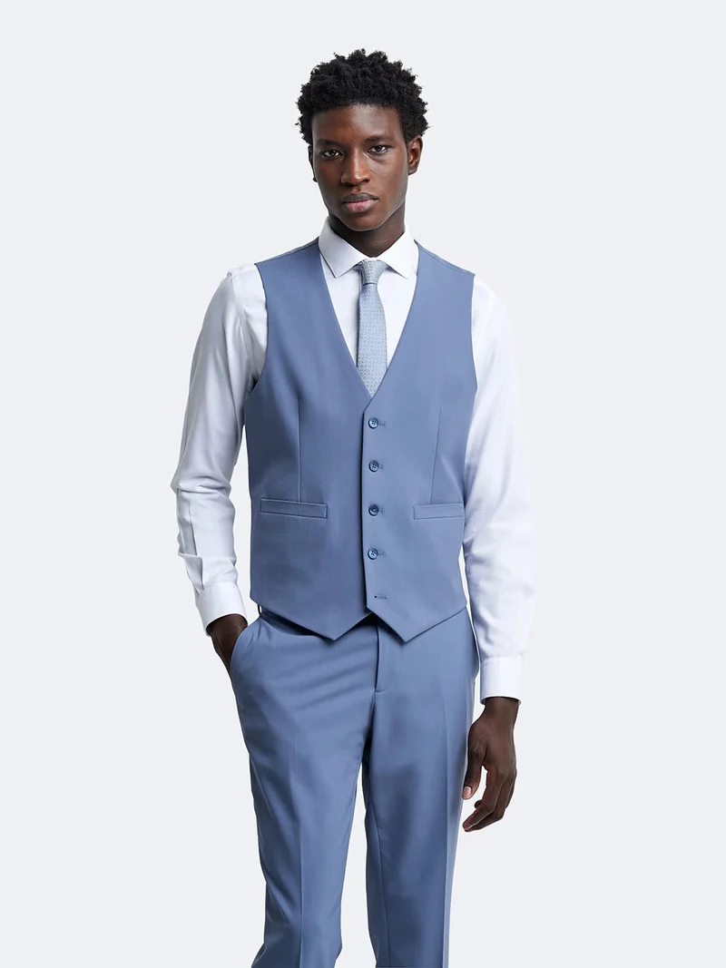 Gilet de costume bistretch