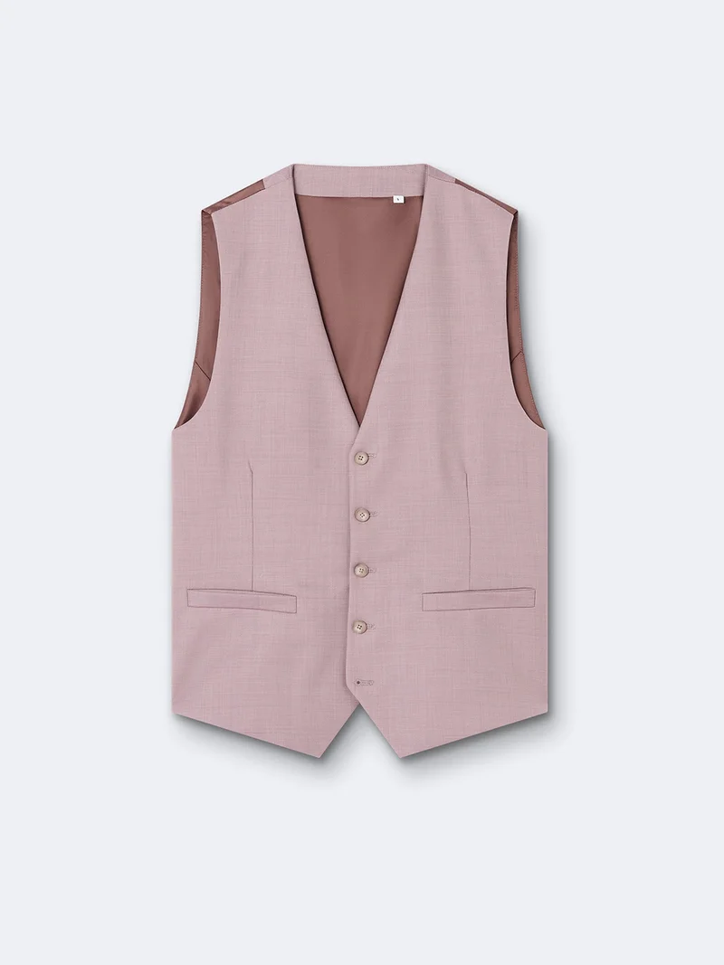 Gilet de costume 100% laine