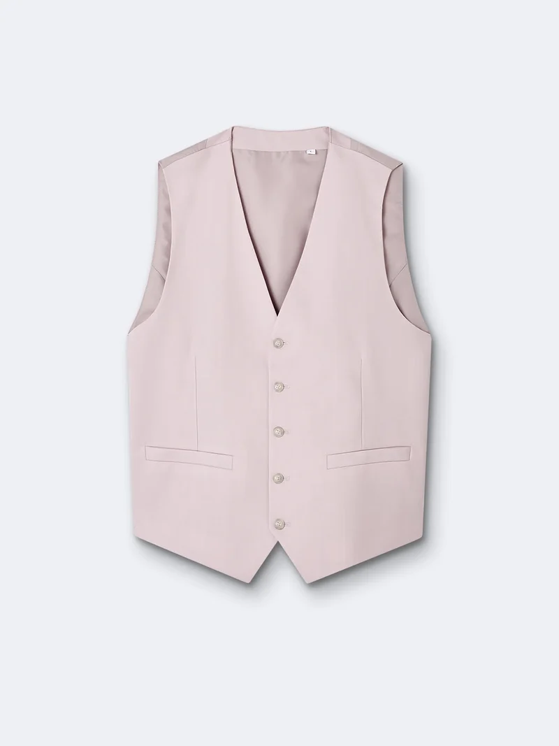 Gilet de costume 100% laine
