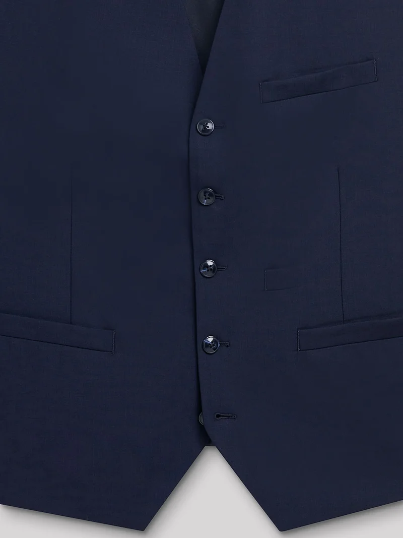 Gilet de costume bistretch en laine