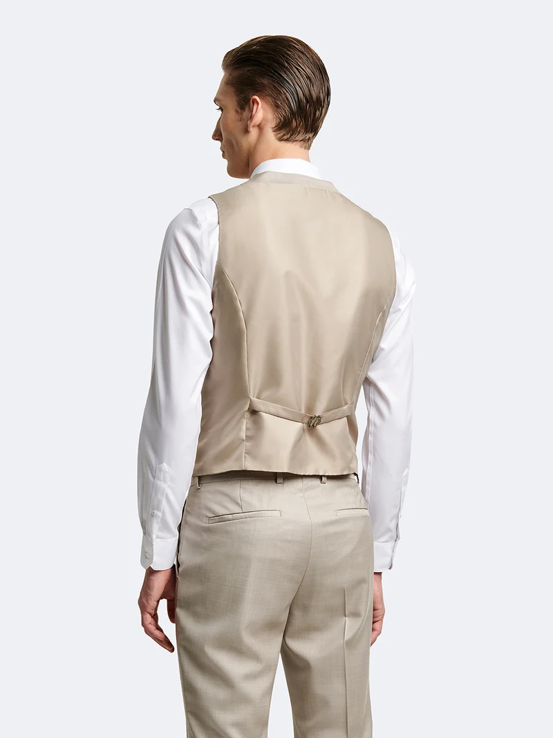 Gilet de costume 100% laine