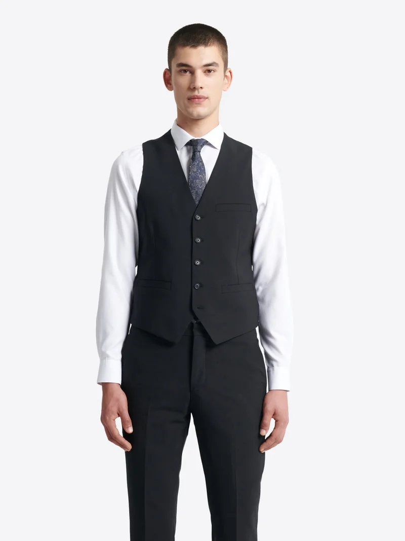 Gilet de costume infroissable