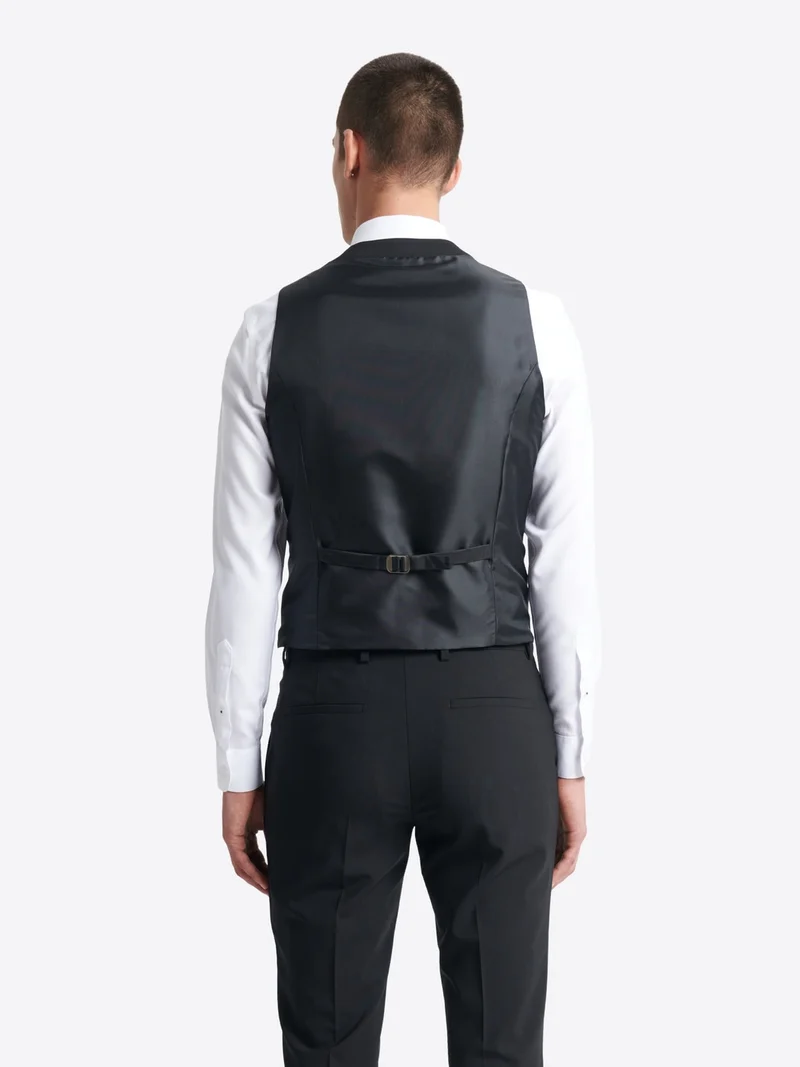 Gilet de costume infroissable