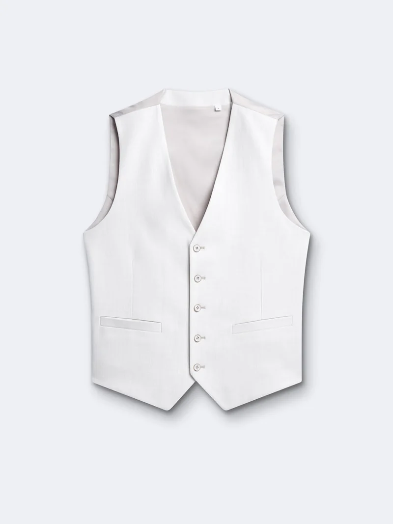 Gilet de costume uni